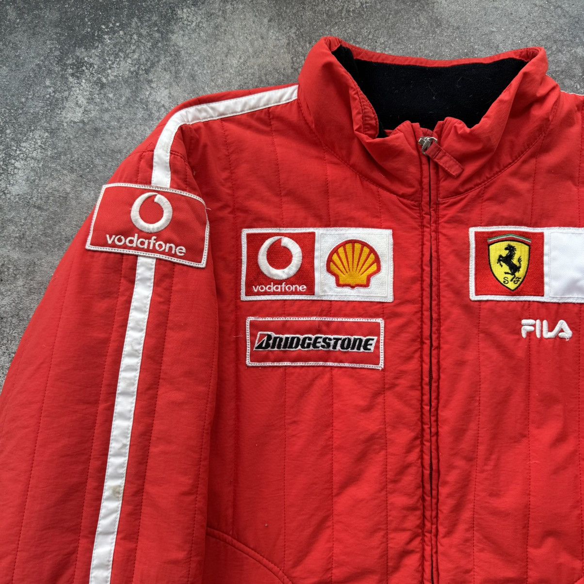 Ferrari × Formula 1 Ferrari x Fila 2000’s Vintage Formula 1 Racing Jacket Size US XL / EU 56 / 4 - 3 Thumbnail