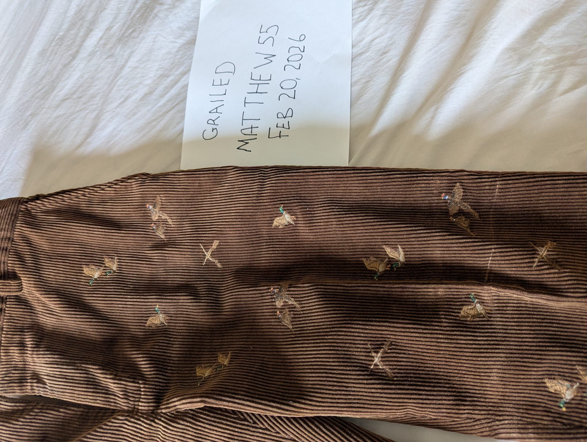 Other Polo by Ralph Lauren Vintage Curduroy Size US 36 / EU 52 - 1 Thumbnail