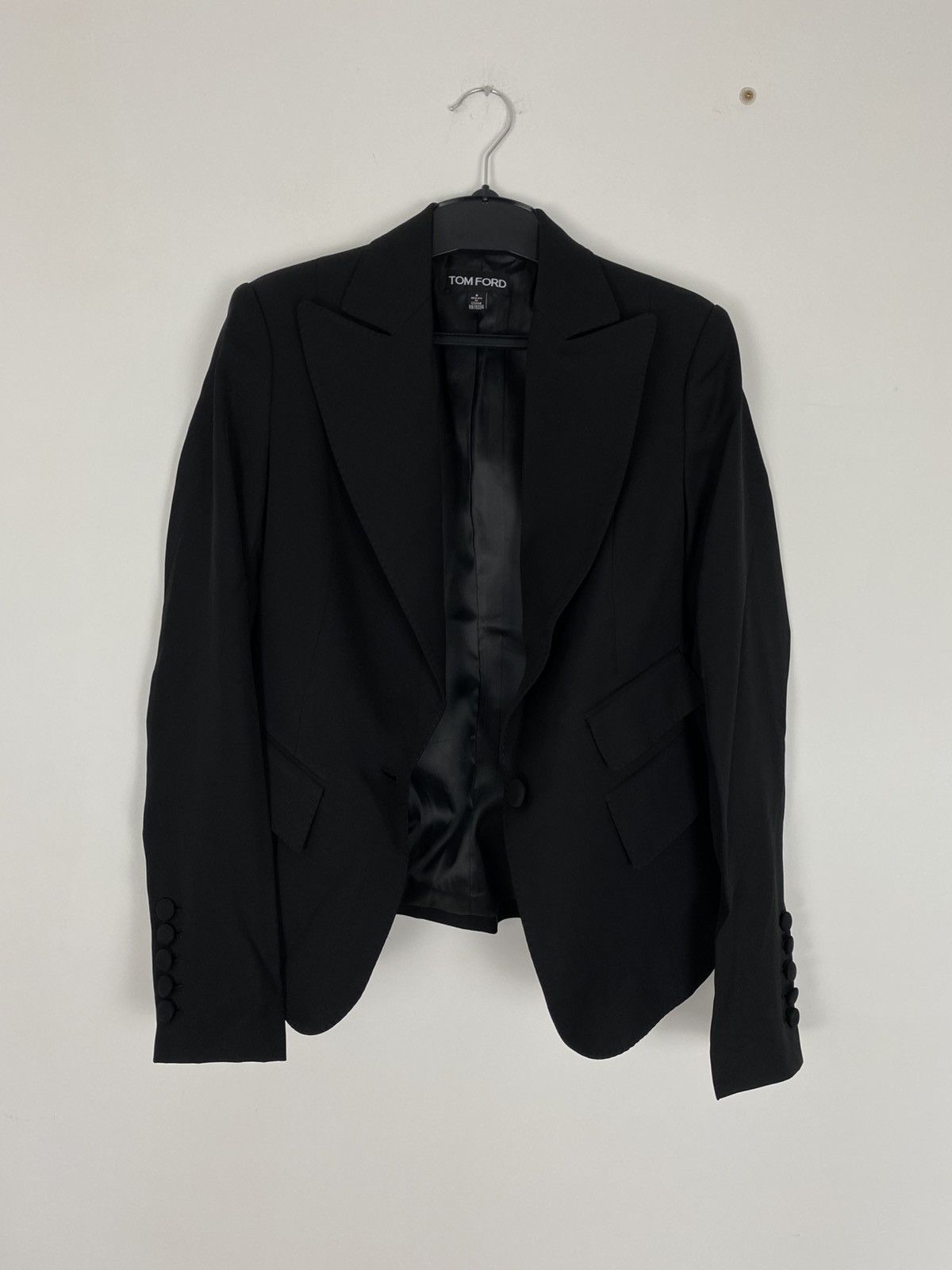 Tom Ford Tom Ford Blazer Archive Tailored Button Front Lined high end Size M / US 6-8 / IT 42-44 - 4 Thumbnail