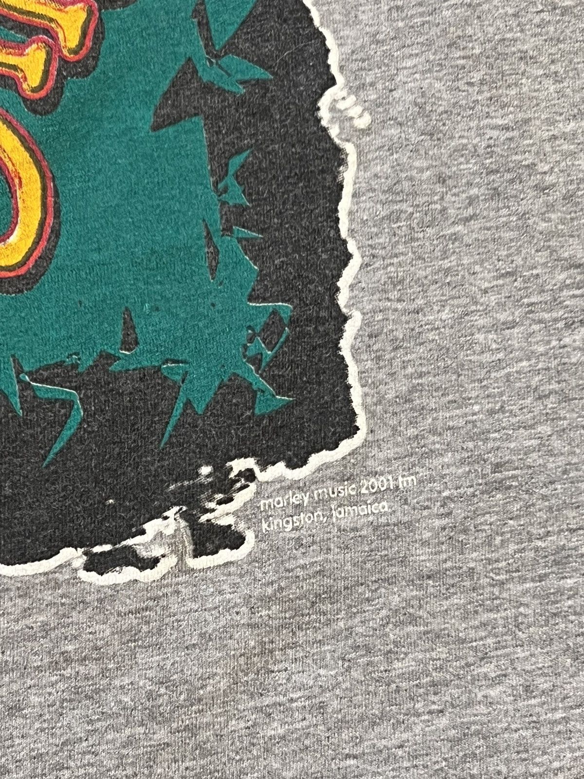 Tommy Hilfiger × Vintage Vintage Bob Marley Tommy Hilfiger T Shirt 2001 Y2K USA Made Size US XL / EU 56 / 4 - 5 Thumbnail