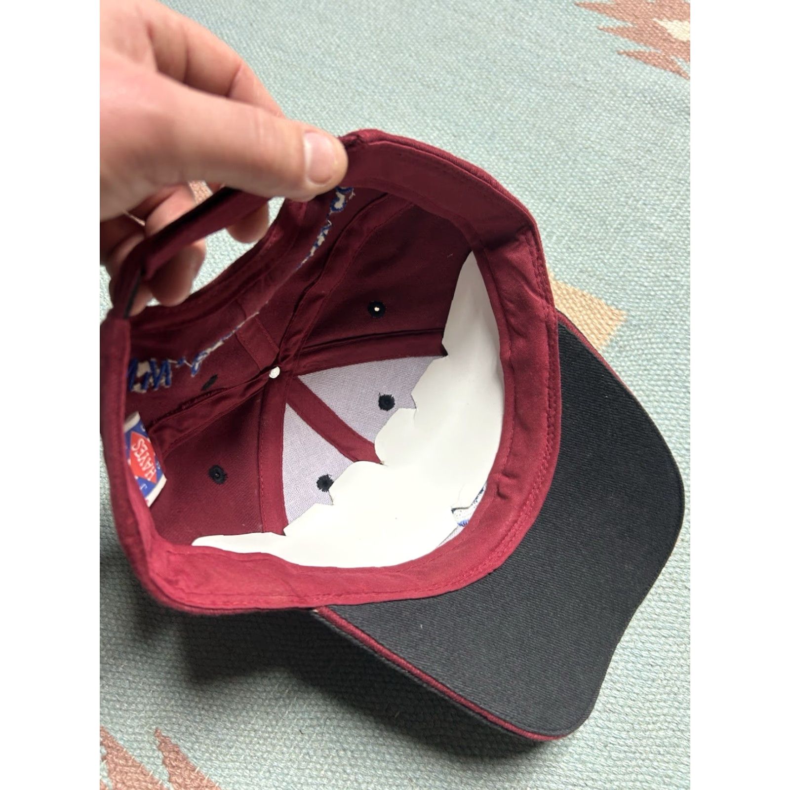 GRAFF VINTAGE Chevy Graff Strapback Hat Cap City Bay Michigan Car Truck Red Adjustable Men Mens Size ONE SIZE - 6 Thumbnail