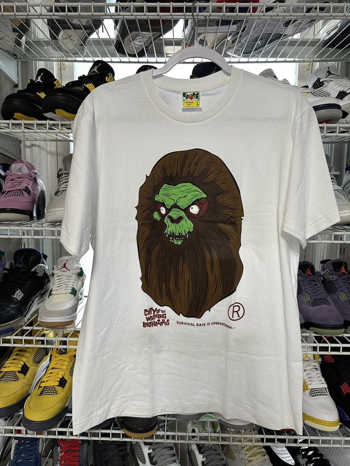 Bape Bape ‘ Mad Horror Face’ Tee Size US L / EU 52-54 / 3 - 1 Thumbnail