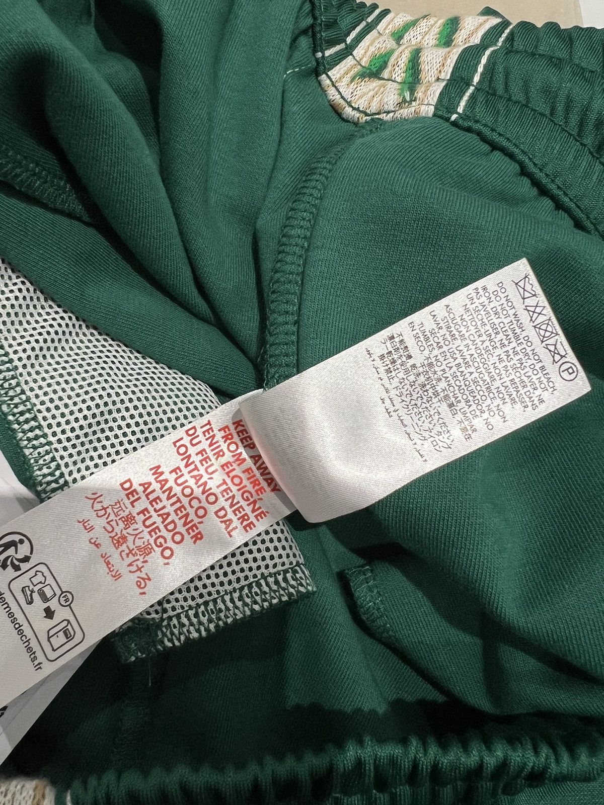 Casablanca Casablanca logo-appliqué track pants Green Size M Size US 30 / EU 46 - 11 Thumbnail