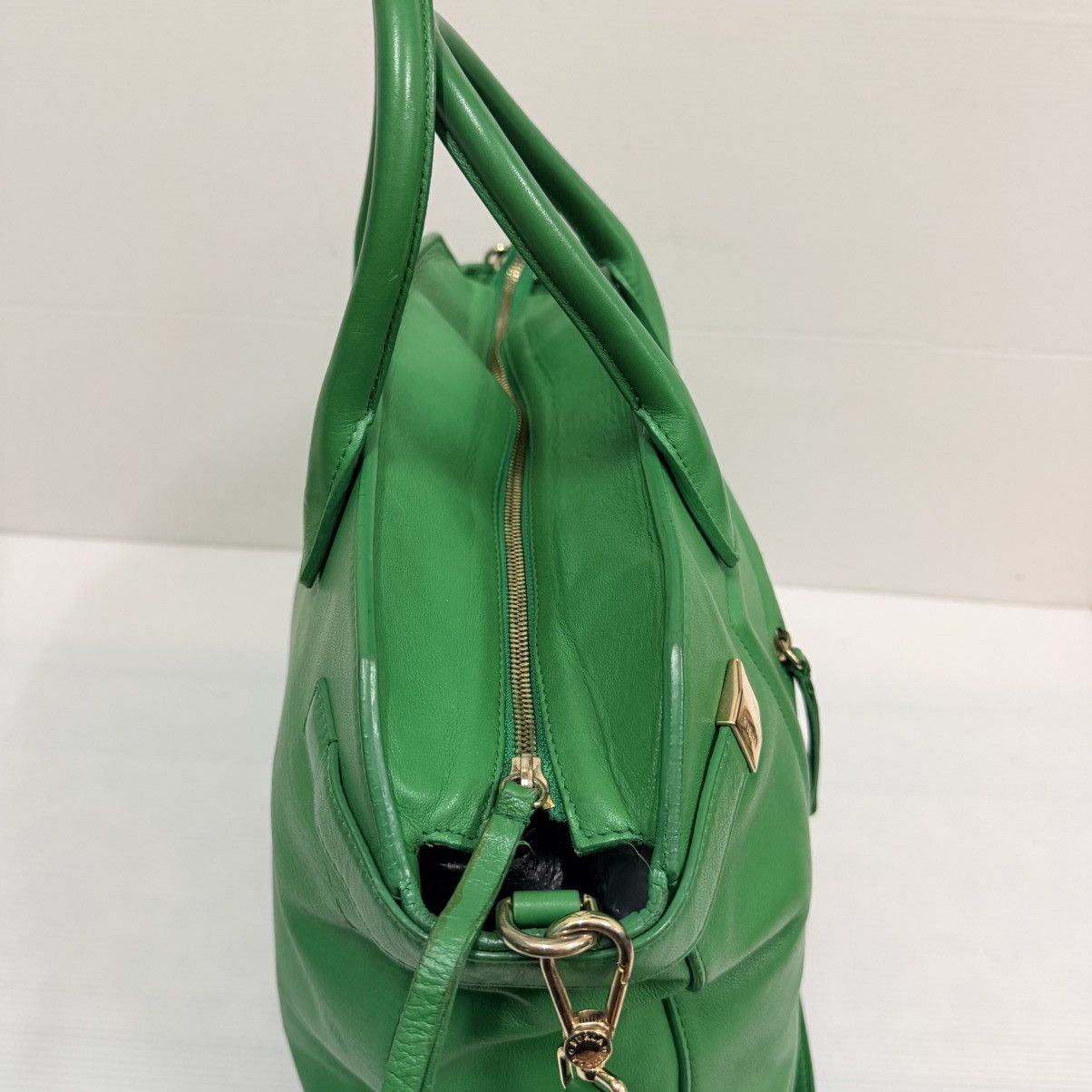 Furla Furla Large Leather Green Handbag Size ONE SIZE - 5 Thumbnail