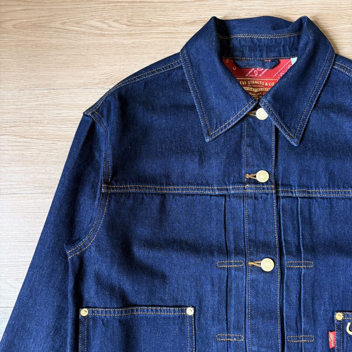 Levi's Levi’s Big E Type 1 Denim Jacket Boxy Limited Edition Size US XS / EU 42 / 0 - 5 Thumbnail