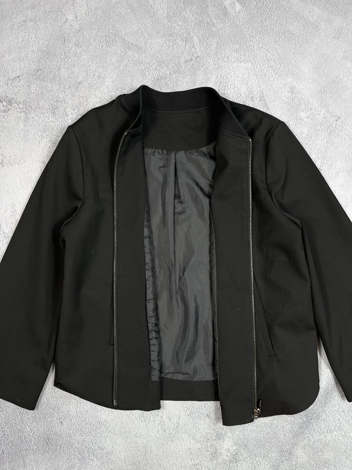 20471120 × Japanese Brand Vintage Y2K Japan Yohji style bomber jacket avant gardre Size S / US 4 / IT 40 - 3 Thumbnail