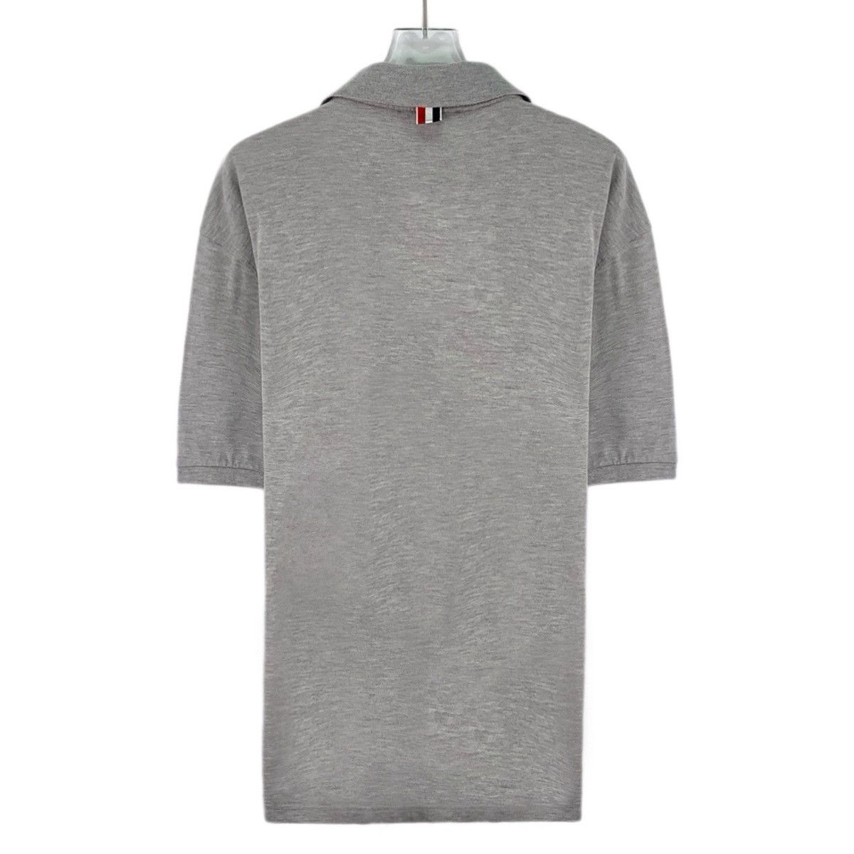Thom Browne Thom Browne Short Sleeve Polo Shirt K26WX Size US L / EU 52-54 / 3 - 2 Thumbnail