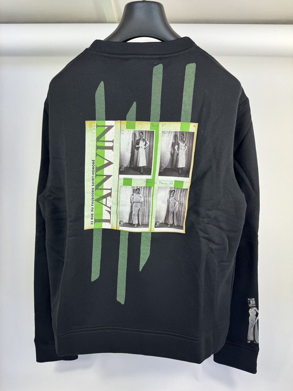 Lanvin FELPA PRINT OVERSIZED SWEATSHIRT Size US S / EU 44-46 / 1 - 1 Thumbnail