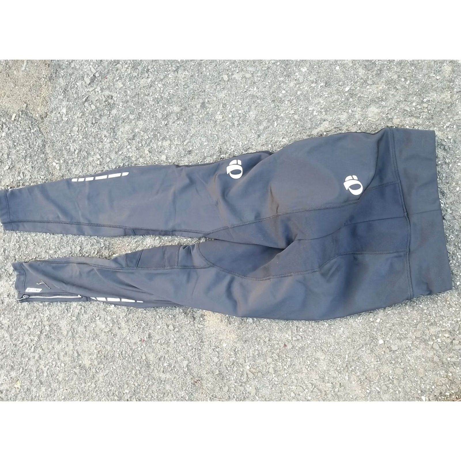 PEARL iZUMi VINTAGE? (No) Pearl Izumi Elite Women’s Thermal Fleece Lined Black Cycling Pants M Black Tights Cycling Womens M Thermal FabFleece Size 32" / US 10 / IT 46 - 5 Thumbnail