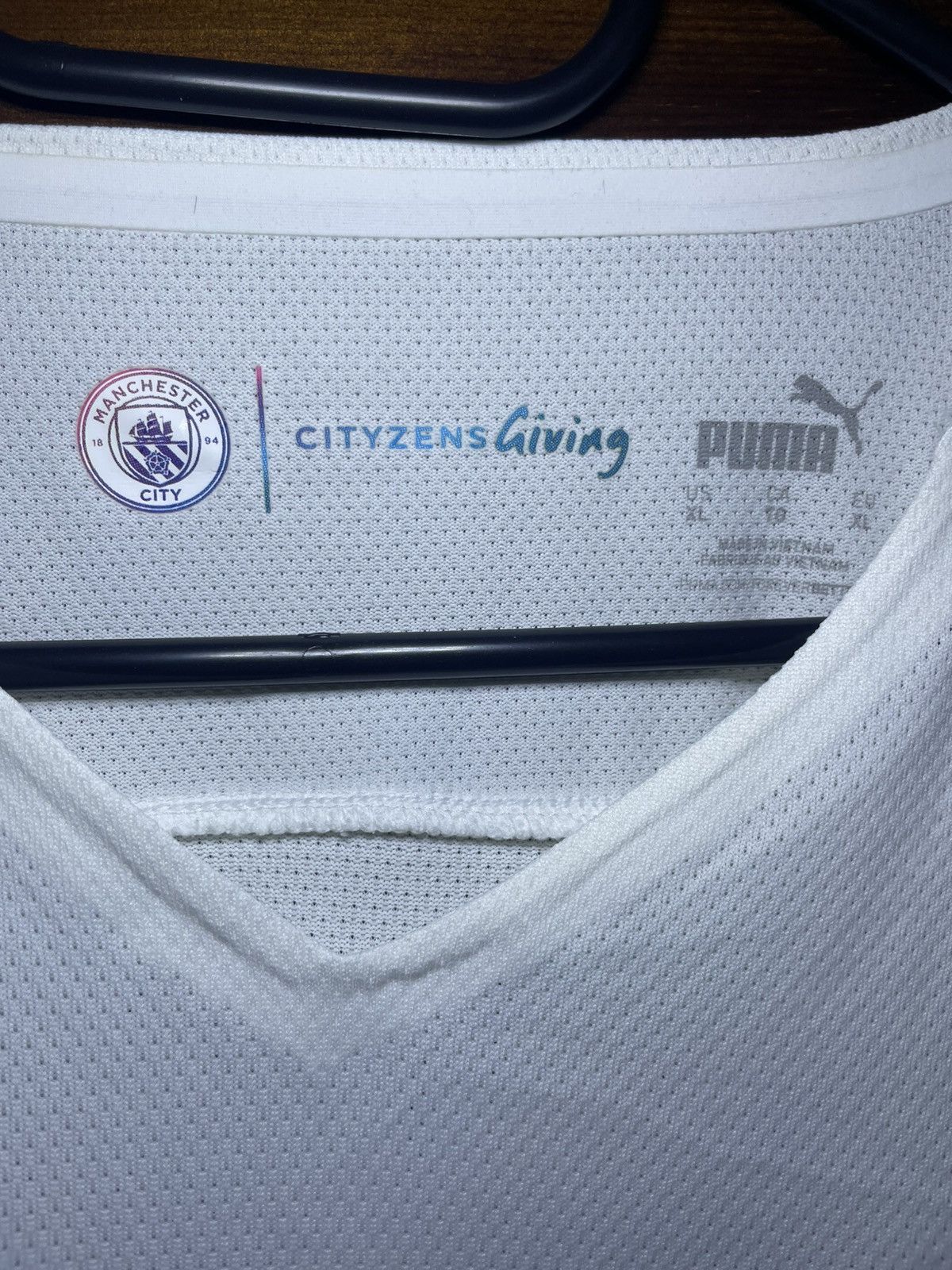 Puma Manchester City Away Football Shirt 2021/22 Adults XL Size US XL / EU 56 / 4 - 3 Thumbnail