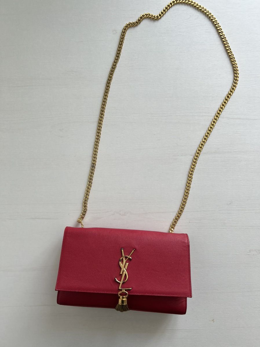 Saint Laurent Paris Yves Saint Laurent Kate Shoulder Bag Crossbody Purse Size ONE SIZE - 3 Thumbnail