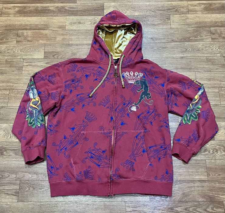 Vintage Ed hardy vintage y2k panther hoodie | Grailed