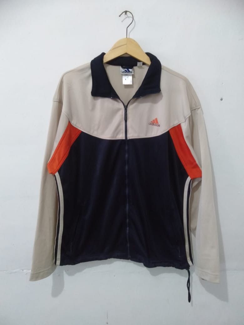 Adidas × Vintage 2000's Adidas Track Jacket Size US XL / EU 56 / 4 - 1 Thumbnail