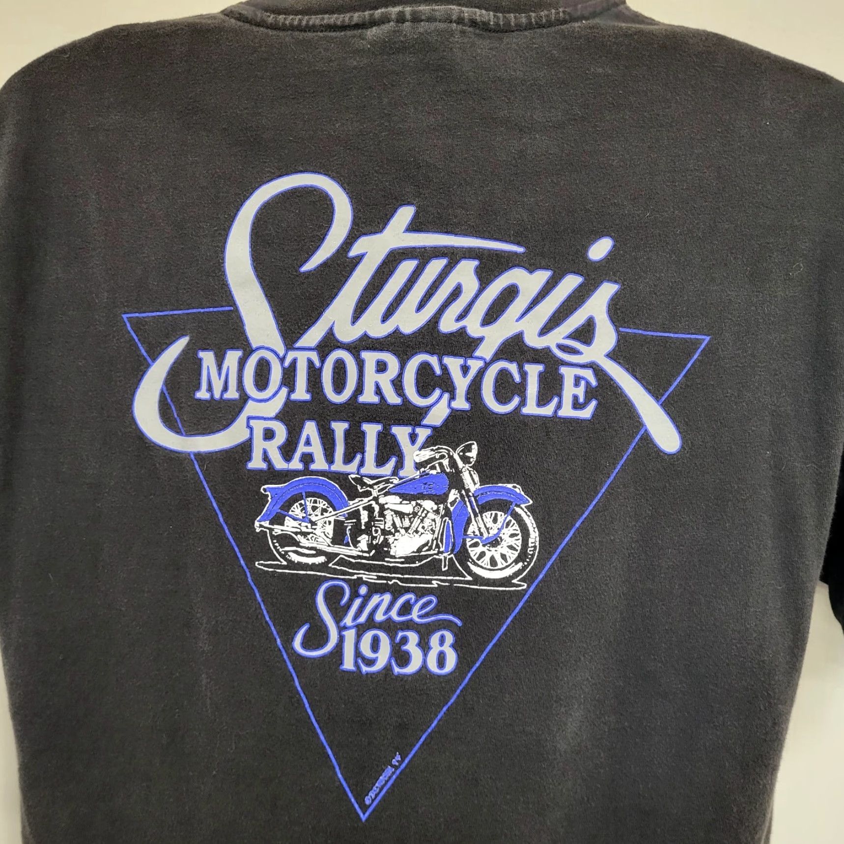 Hanes VINTAGE Hanes Beefy-T T-Shirt Men's Large Black Sturgis 1994 Broken Spoke Saloon Biker Motorcycle Streetwear Shirt Size US L / EU 52-54 / 3 - 6 Thumbnail