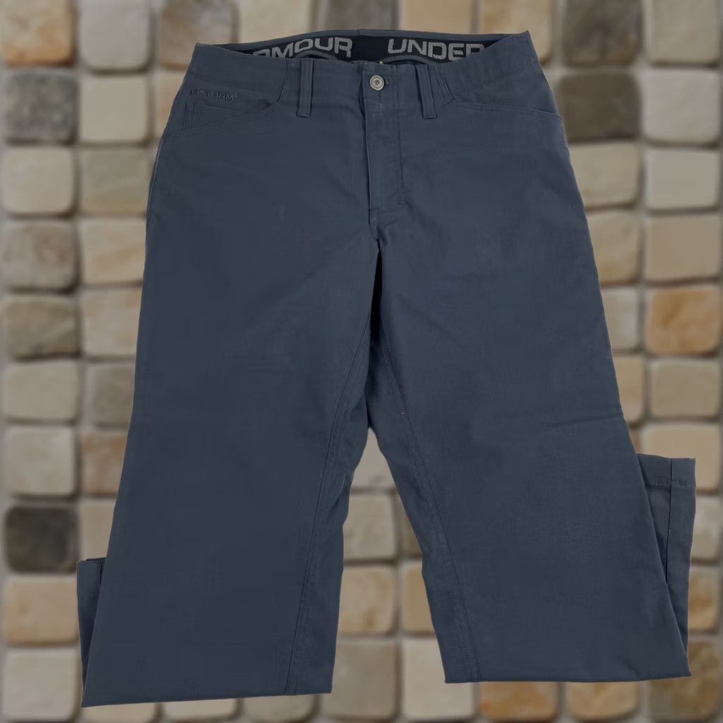 Under Armour Under Armour Pants Men 32 Grey Golf Straight Leg Golfing Outdoor Ripstop - Durable Pants Size US 32 / EU 48 - 1 Thumbnail