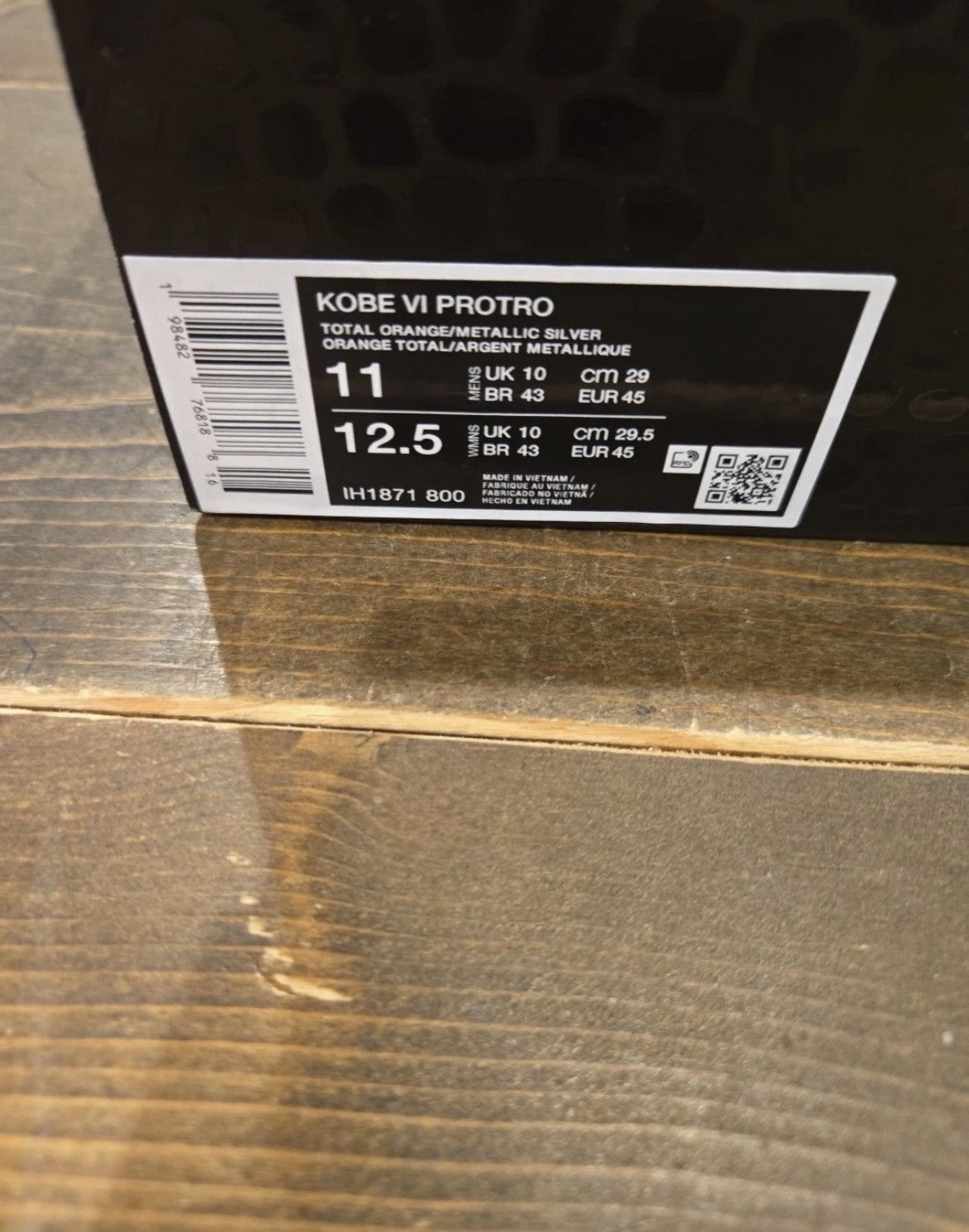 Nike Kobe 6 Total Orange Size US 11 / EU 44 - 8 Thumbnail