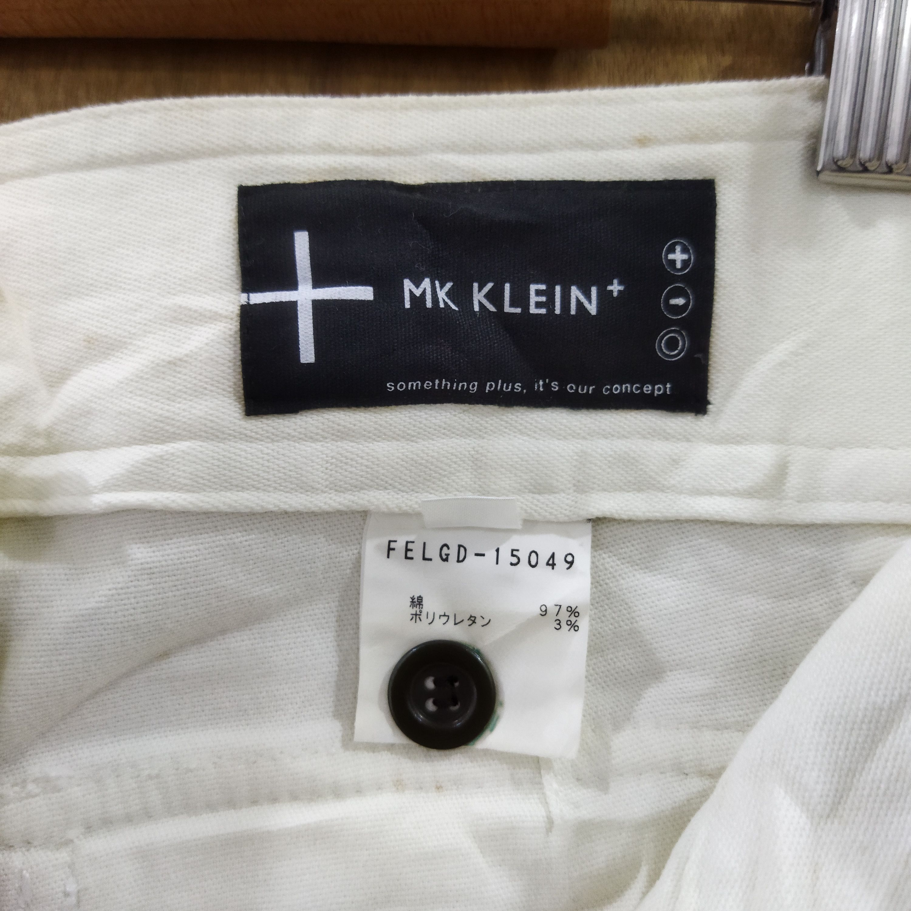 Japanese Brand MK KLEIN WHITE YELLO CARGO PANTS Size US 29 - 7 Thumbnail