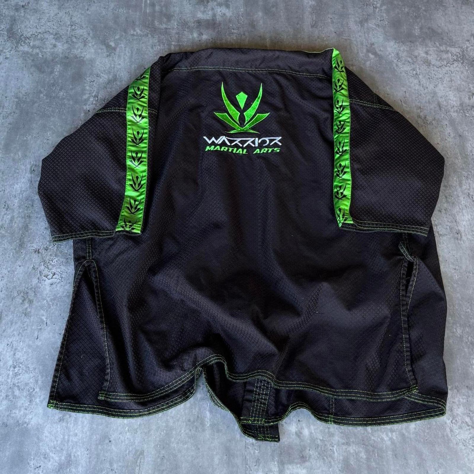 Tapout × Vintage Vintage Y2K Black Grunge Opium Embroidered Ju Jitsu Jacket Size US L / EU 52-54 / 3 - 2 Thumbnail