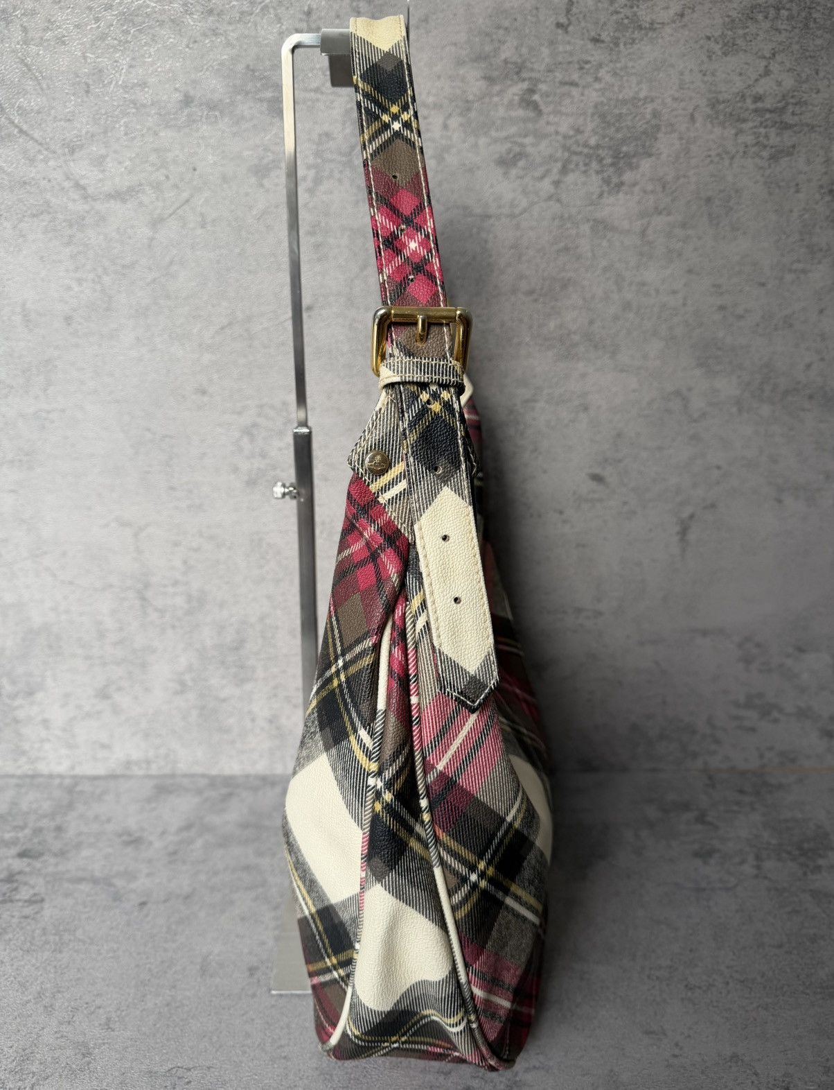 Vivienne Westwood VIVIENNE WESTWOOD - TARTAN HOBO BAG Size ONE SIZE - 6 Thumbnail