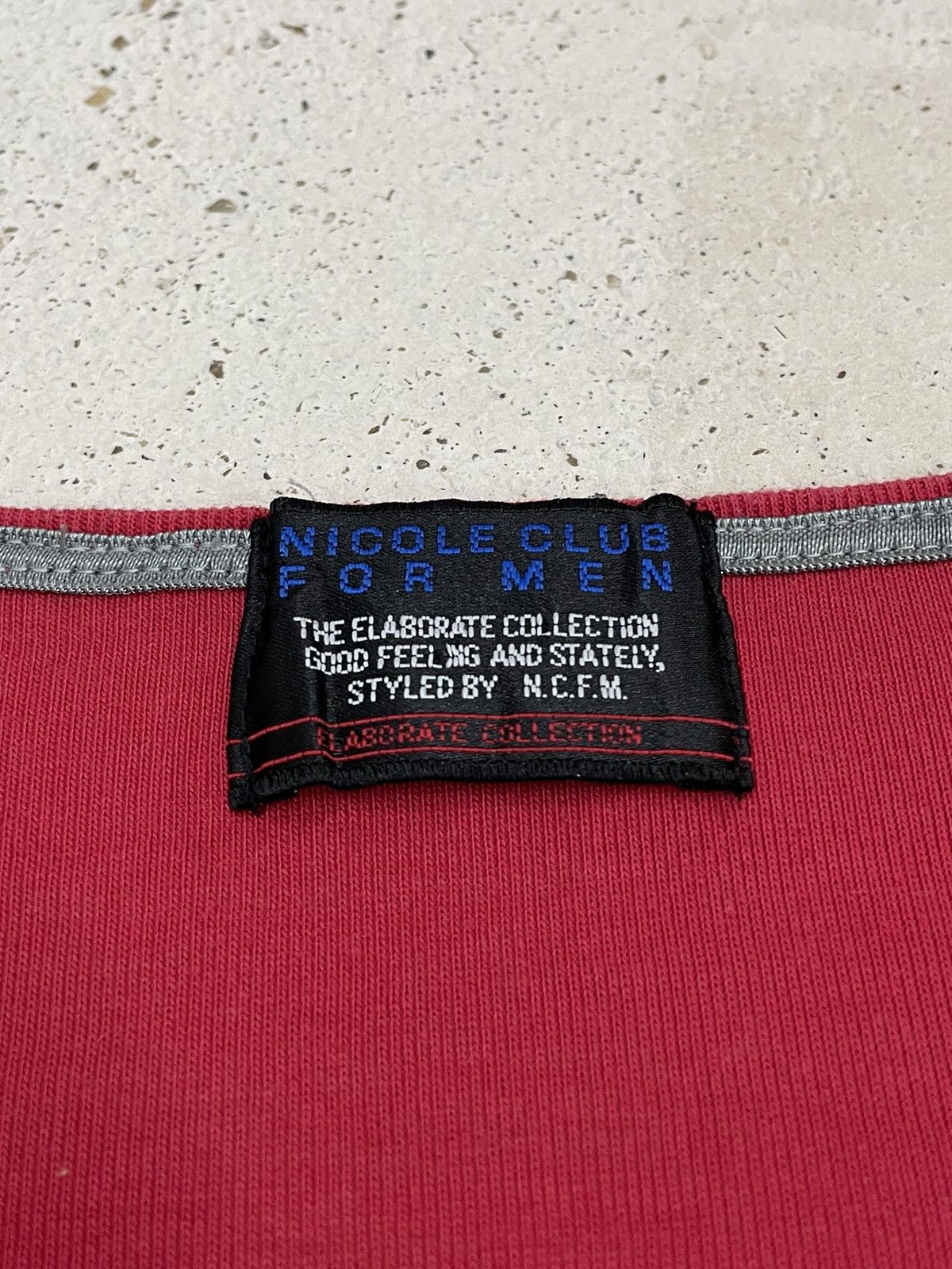 Designer Nicole Club For Men Layered Wording Junya Style Tee Size US S / EU 44-46 / 1 - 11 Thumbnail