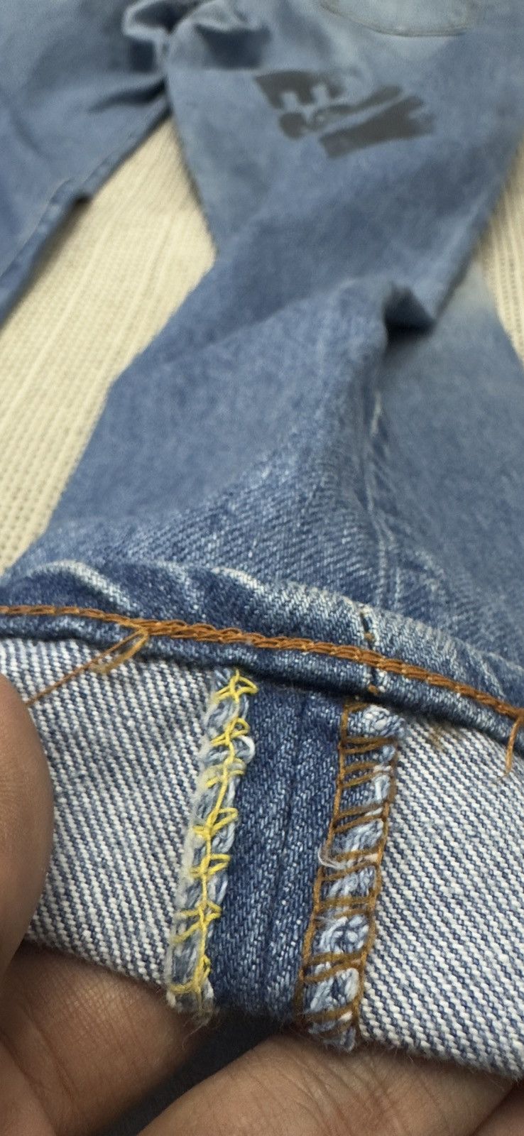 Levi's 🔥🔥🔥Vintage 80s Levi’s 501 Jeans Denim Pants Dragon Size US 34 / EU 50 - 12 Thumbnail