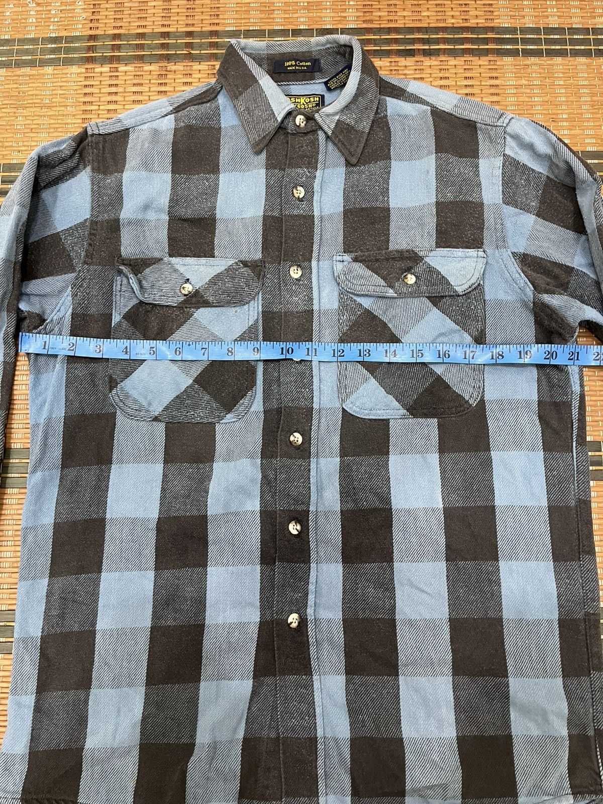 Oshkosh Vintage OshKosh B Gosh Checkered Flannel Size US M / EU 48-50 / 2 - 11 Thumbnail
