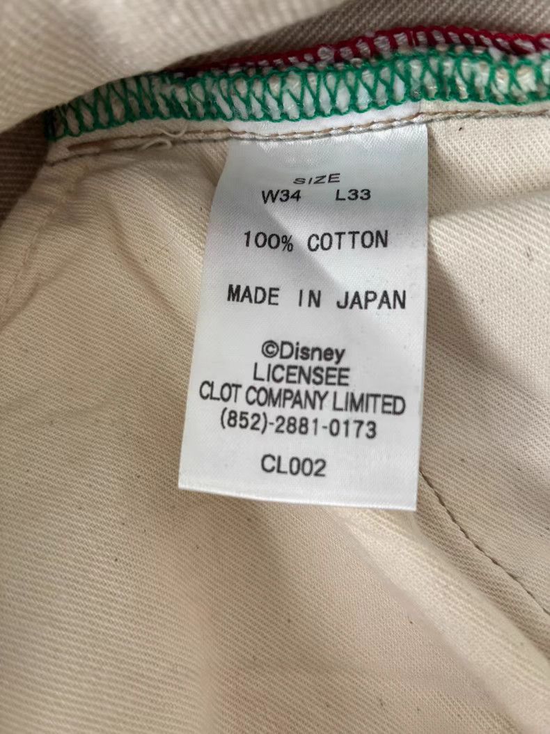 CLOT CLOT DISNEY Mickey Mouse Dynasty Denim Size US 34 / EU 50 - 7 Thumbnail
