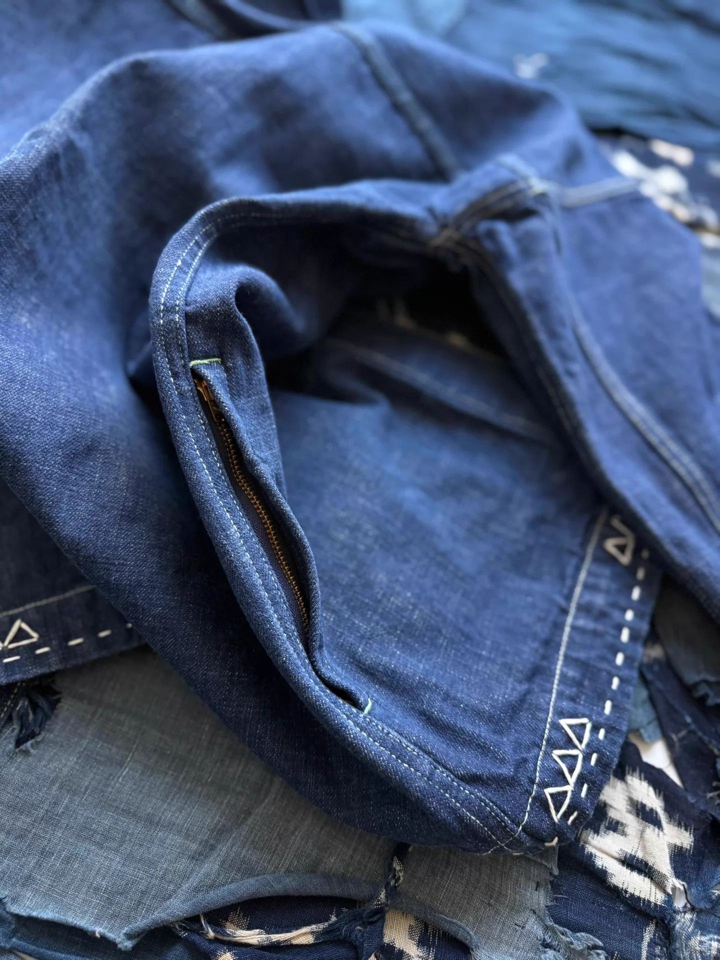 Visvim VISVIM 16AW ICT-SPOT Sanjuro Denim Washed Dye Size 2 Size US M / EU 48-50 / 2 - 8 Thumbnail