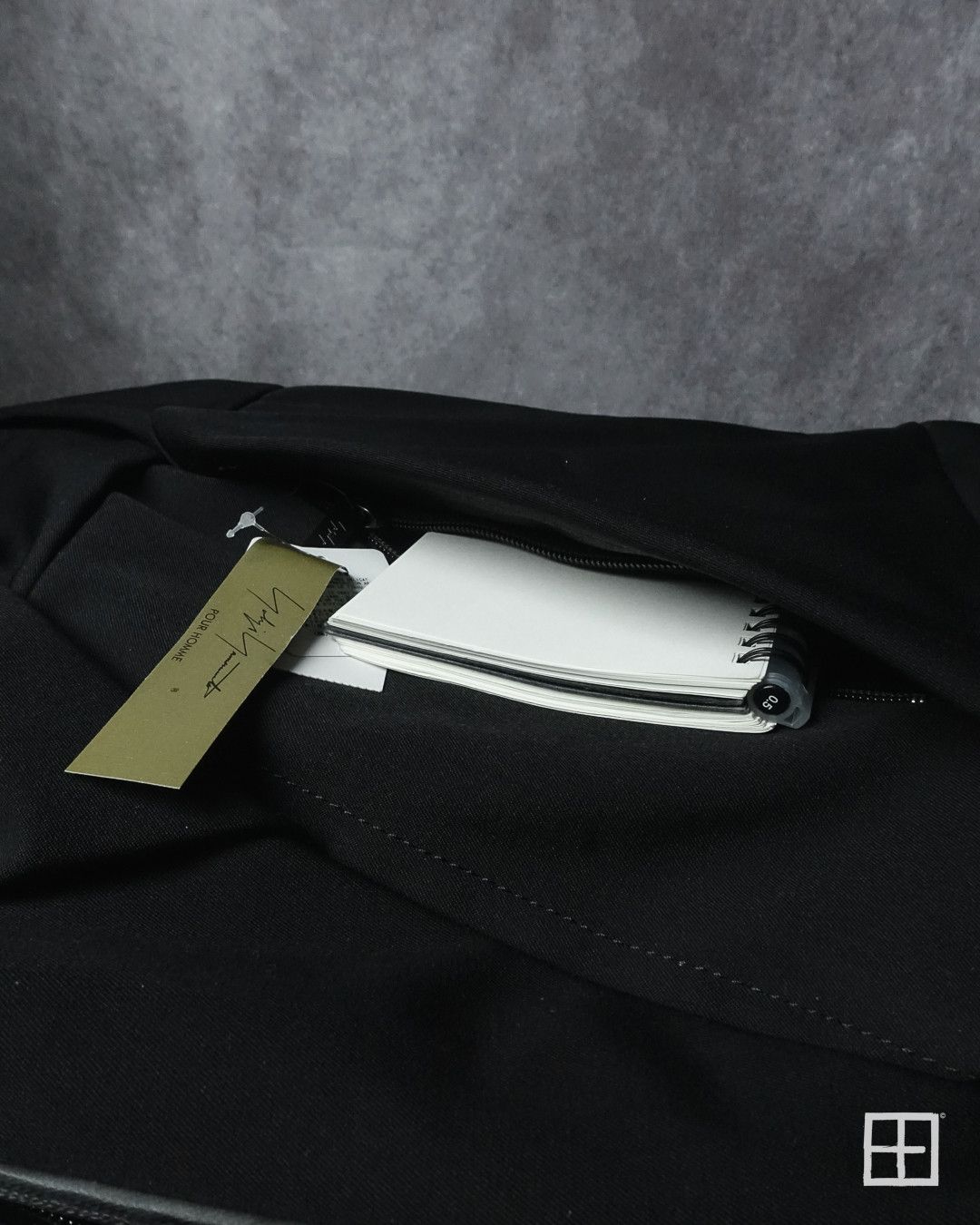 Yohji Yamamoto NEW Yohji Yamamoto Pour Homme SS25 Pleated Shoulder Bag Size ONE SIZE - 6 Thumbnail