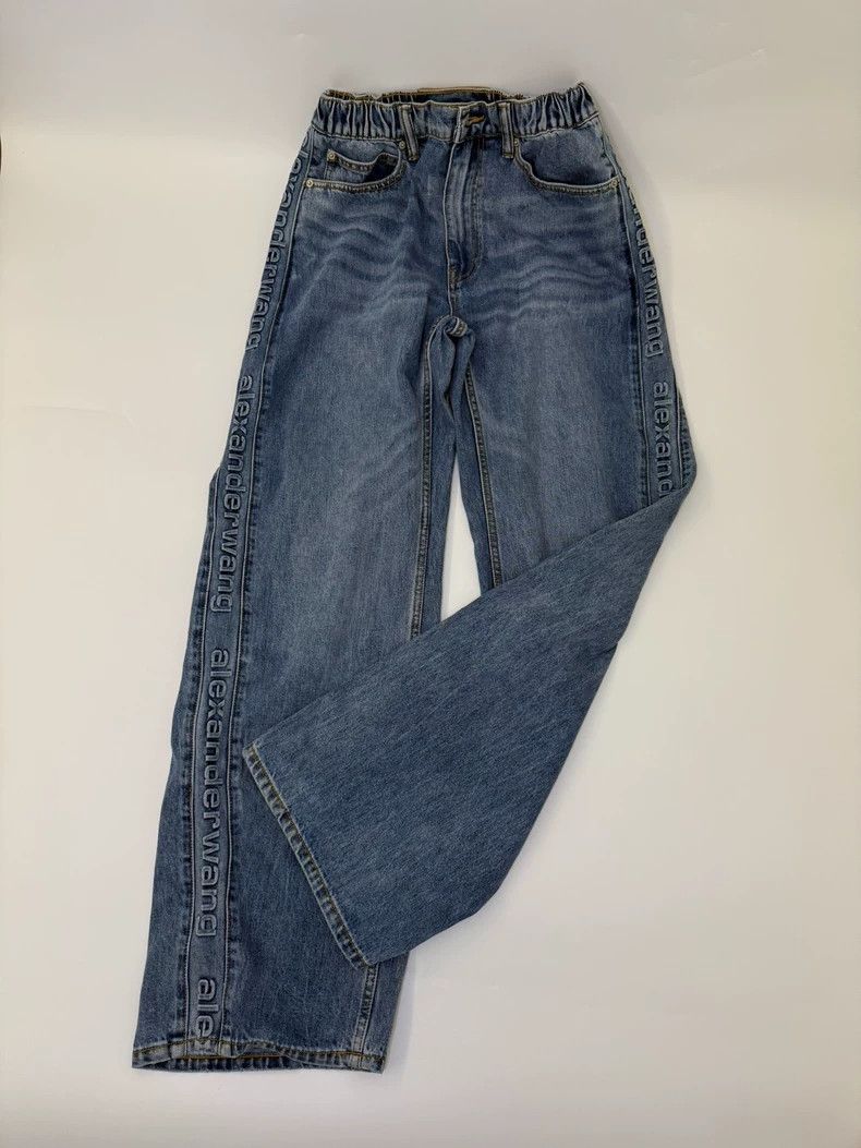 Alexander Wang Alexander Wang High-Waist Denim Jeans Size 25" / US 0 / IT 36 - 1 Thumbnail