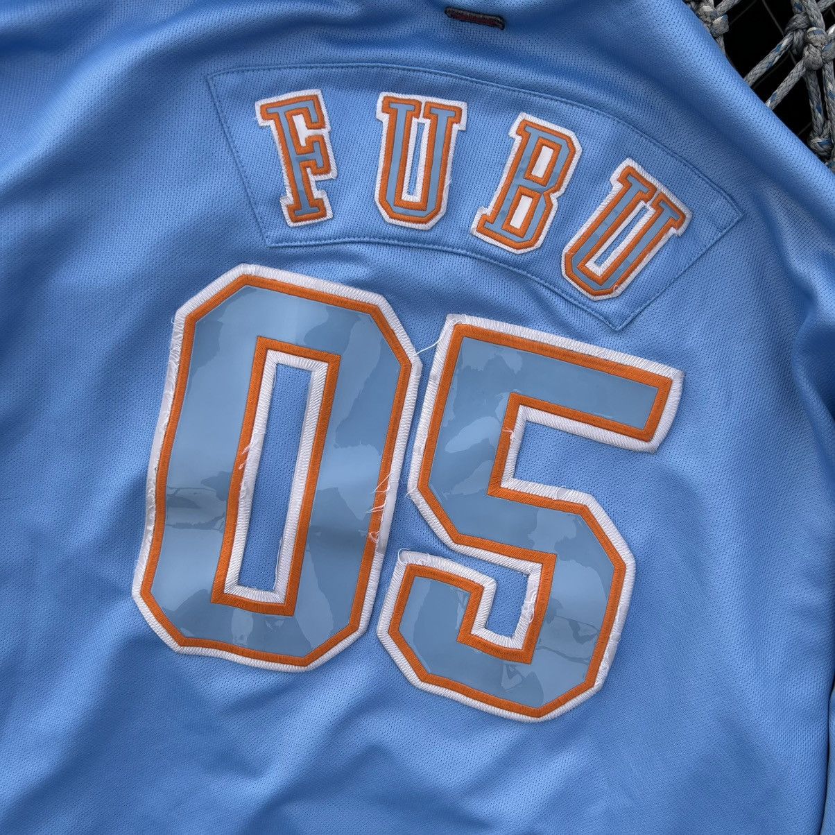 Fubu FUBU Harlem 05 Vintage Hockey USA Jersey Longsleeve Size US XL / EU 56 / 4 - 17 Thumbnail
