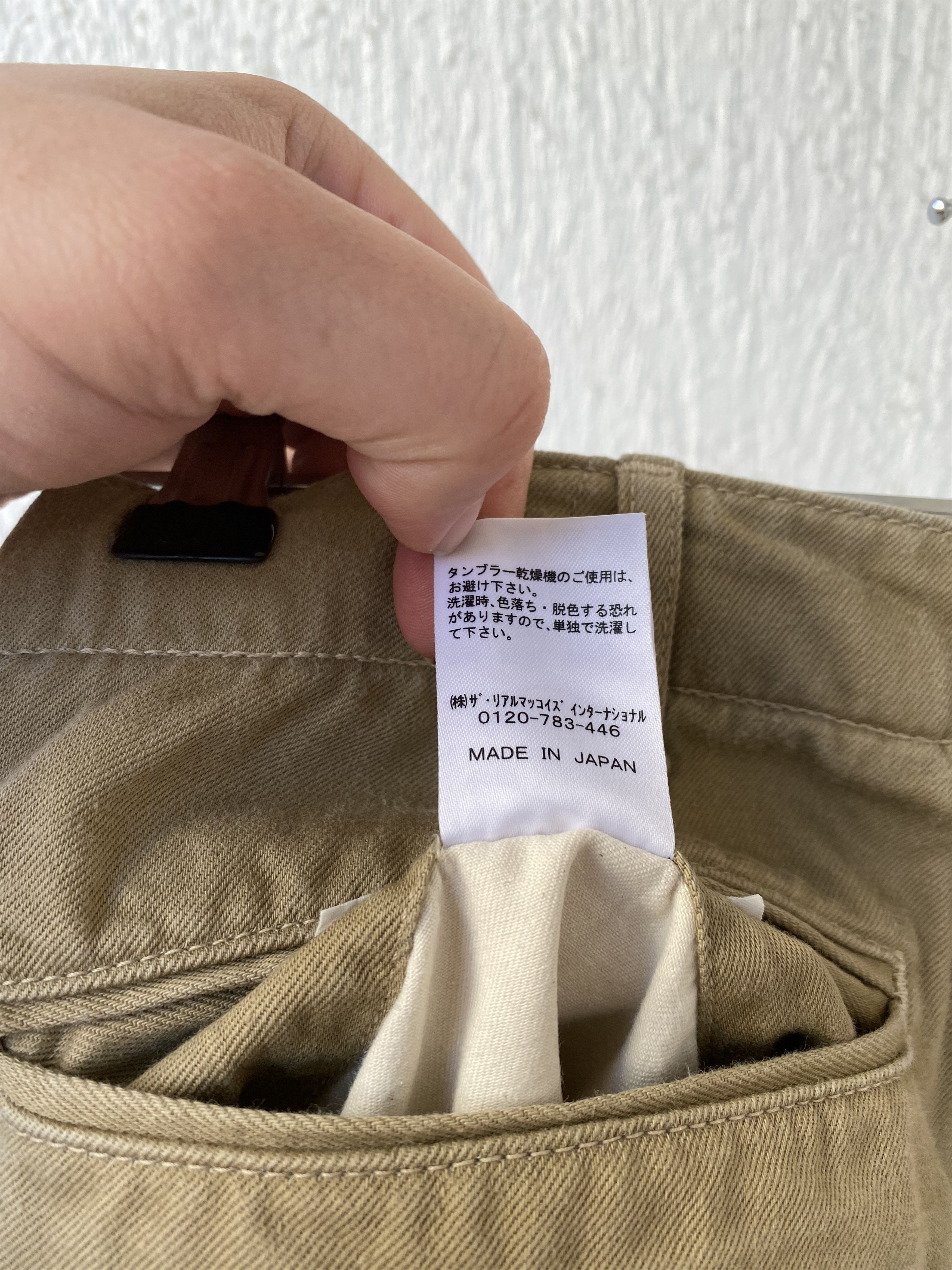The Real McCoy's JOE MCCOY CHINO SHORTS Size US 30 / EU 46 - 5 Thumbnail