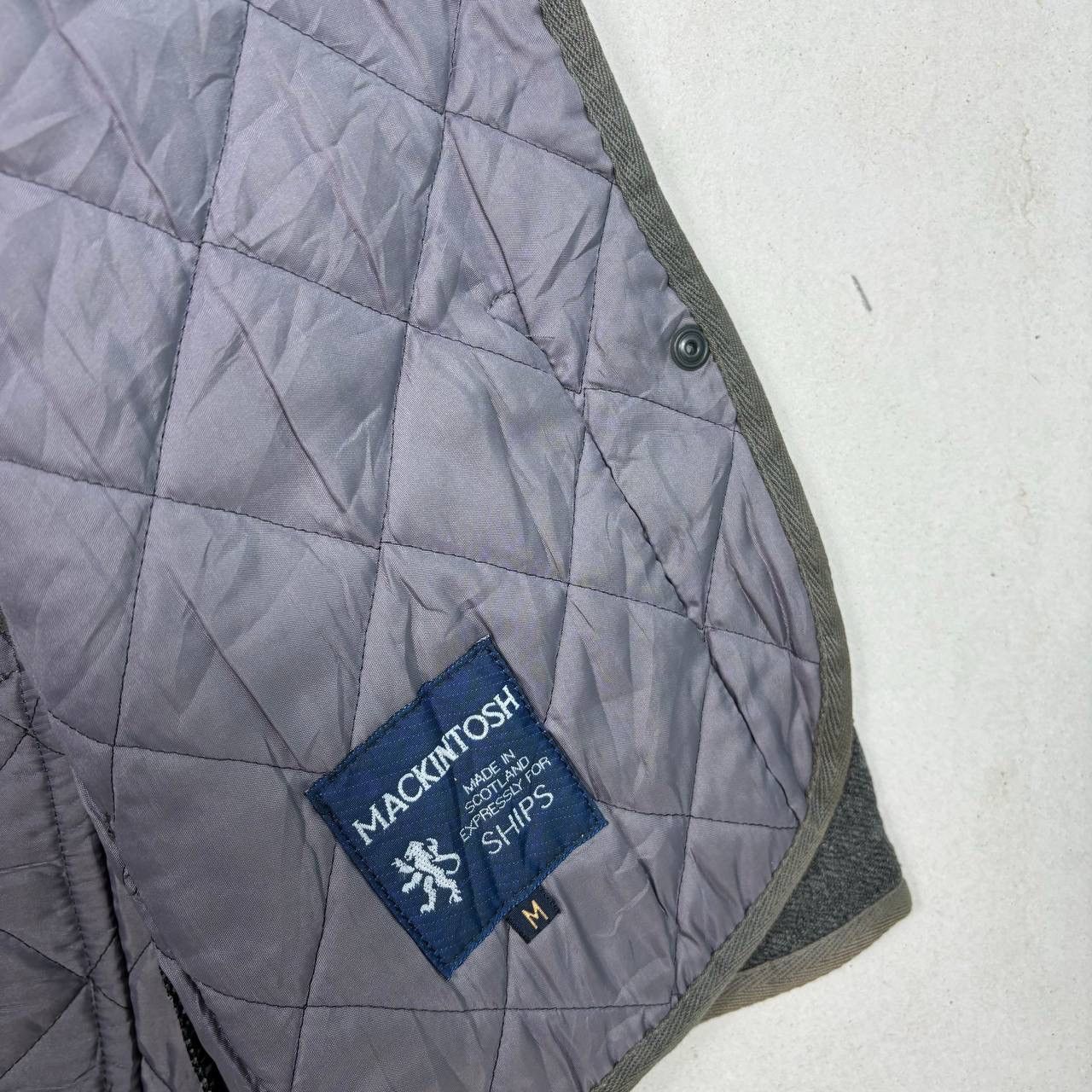 Mackintosh Mackintosh x Ships Quilted Wool Jacket Made in Scotland M Size US S / EU 44-46 / 1 - 6 Thumbnail
