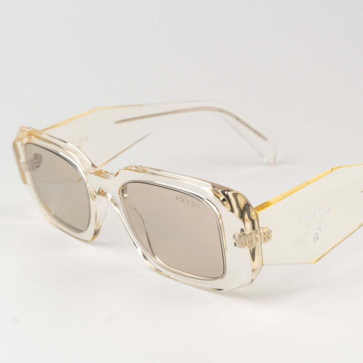 Prada NEW Prada PR17WS 19X30N Rectangle Unisex Sunglasses Size ONE SIZE - 7 Thumbnail