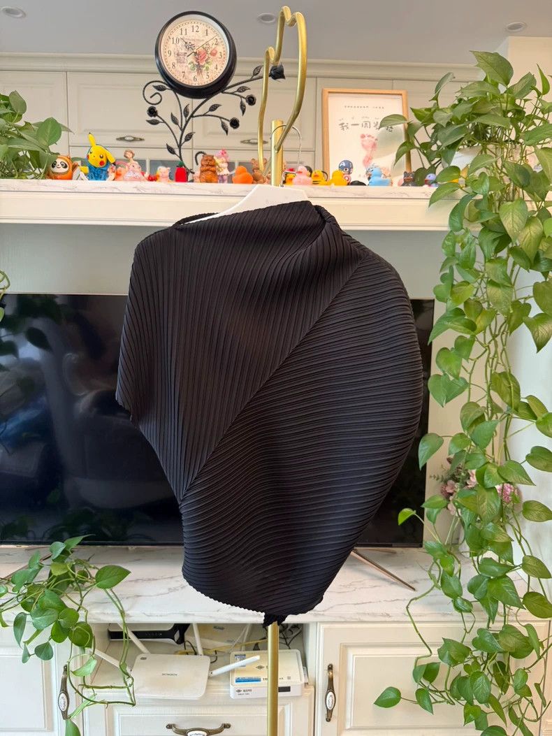 Issey Miyake Issey Miyake size:2 Black main line twill top Size XS / US 0-2 / IT 36-38 - 2 Thumbnail