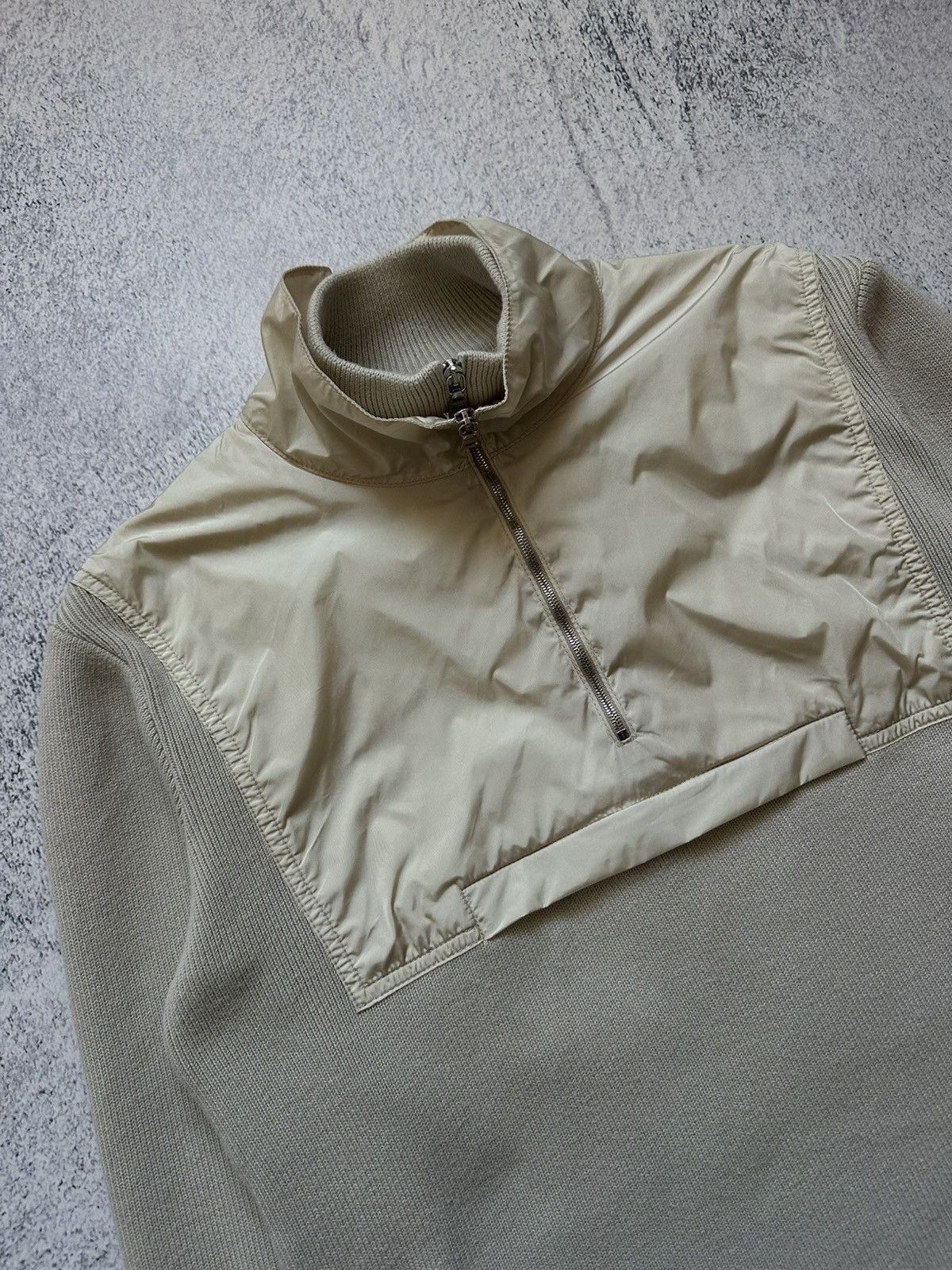 Prada Archive F/W 99 Prada Sport 1/4 Double Zip Red Tab Sweater Size US M / EU 48-50 / 2 - 6 Thumbnail