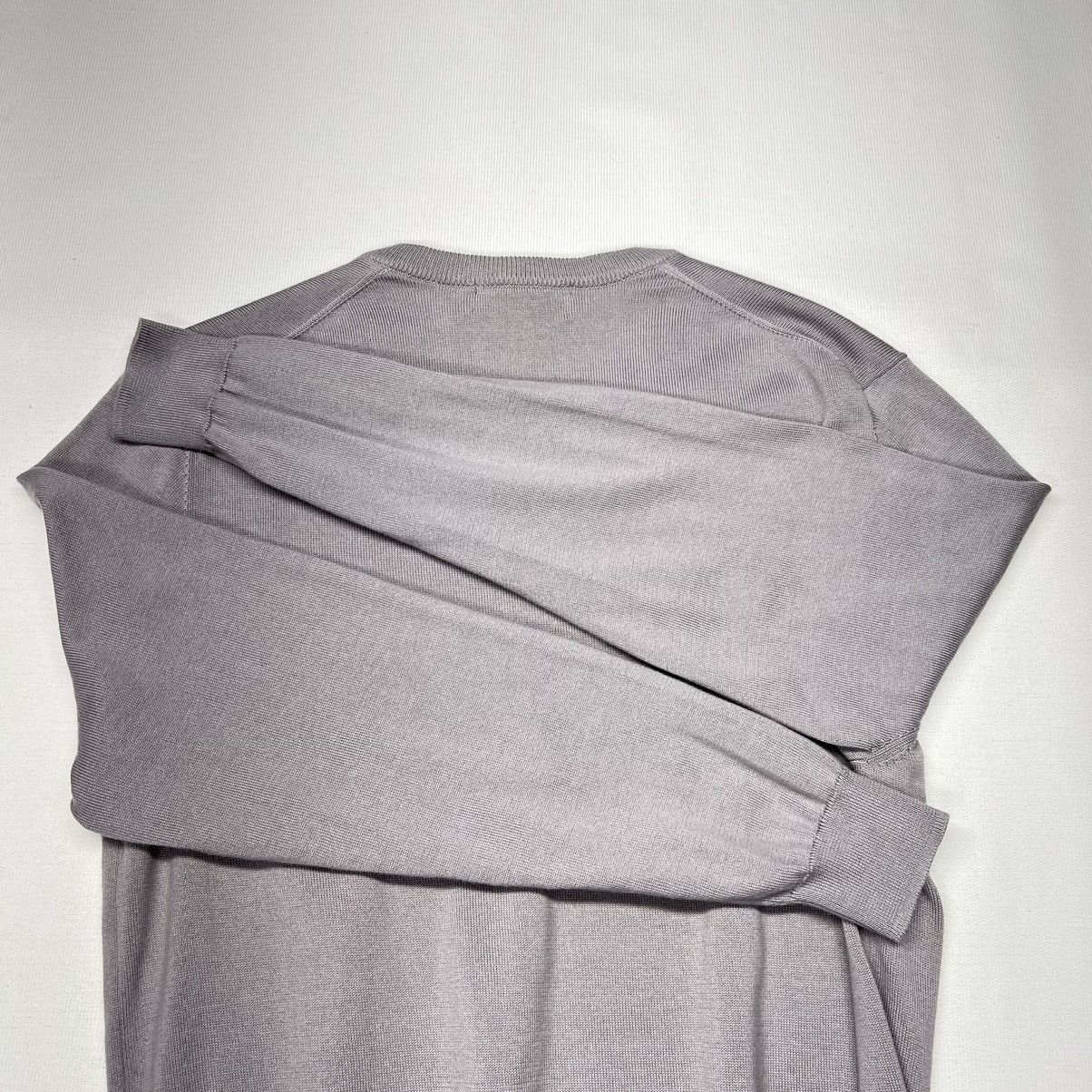 Brooks Brothers Brooks Brothers Sweater Grey V-Neck Pullover Supima Cotton Size US M / EU 48-50 / 2 - 11 Thumbnail