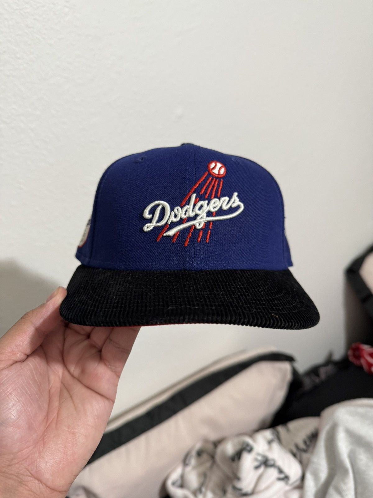 Hat Club × New Era New Era LA Dodgers Sombrero Corduroy Exclusive Size 7 1/8 Size ONE SIZE - 2 Thumbnail