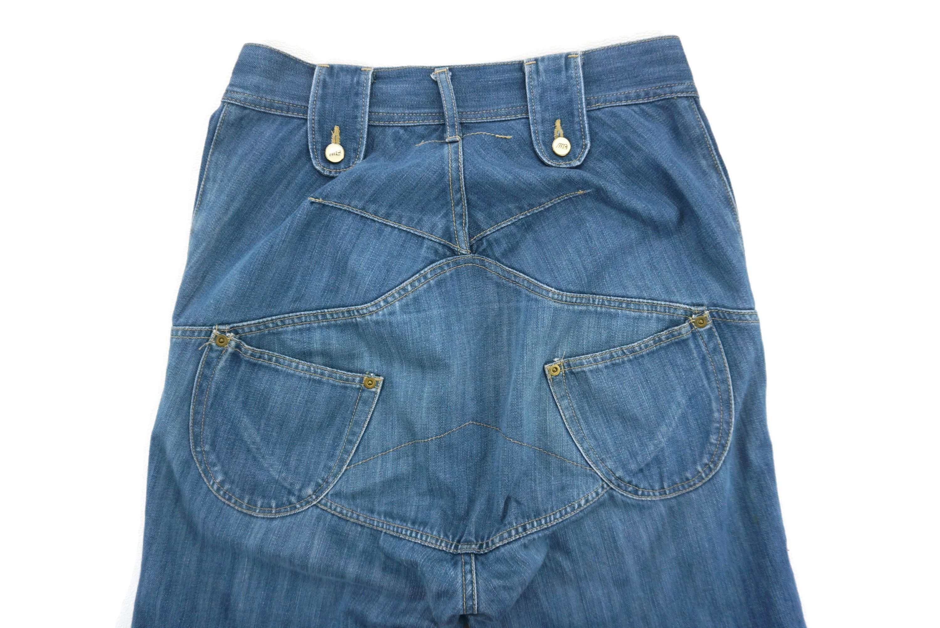 Japanese Brand Mercibeaucoup Jeans fit W31xL25.5 Dropped Crotch Cropped Size US 28 / EU 44 - 11 Thumbnail