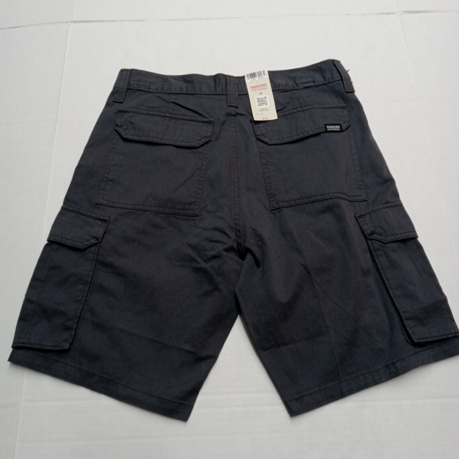 Levi's Signature Levi Strauss Secure Cargo Shorts Men’s 30 Gray Size US 30 / EU 46 - 6 Thumbnail