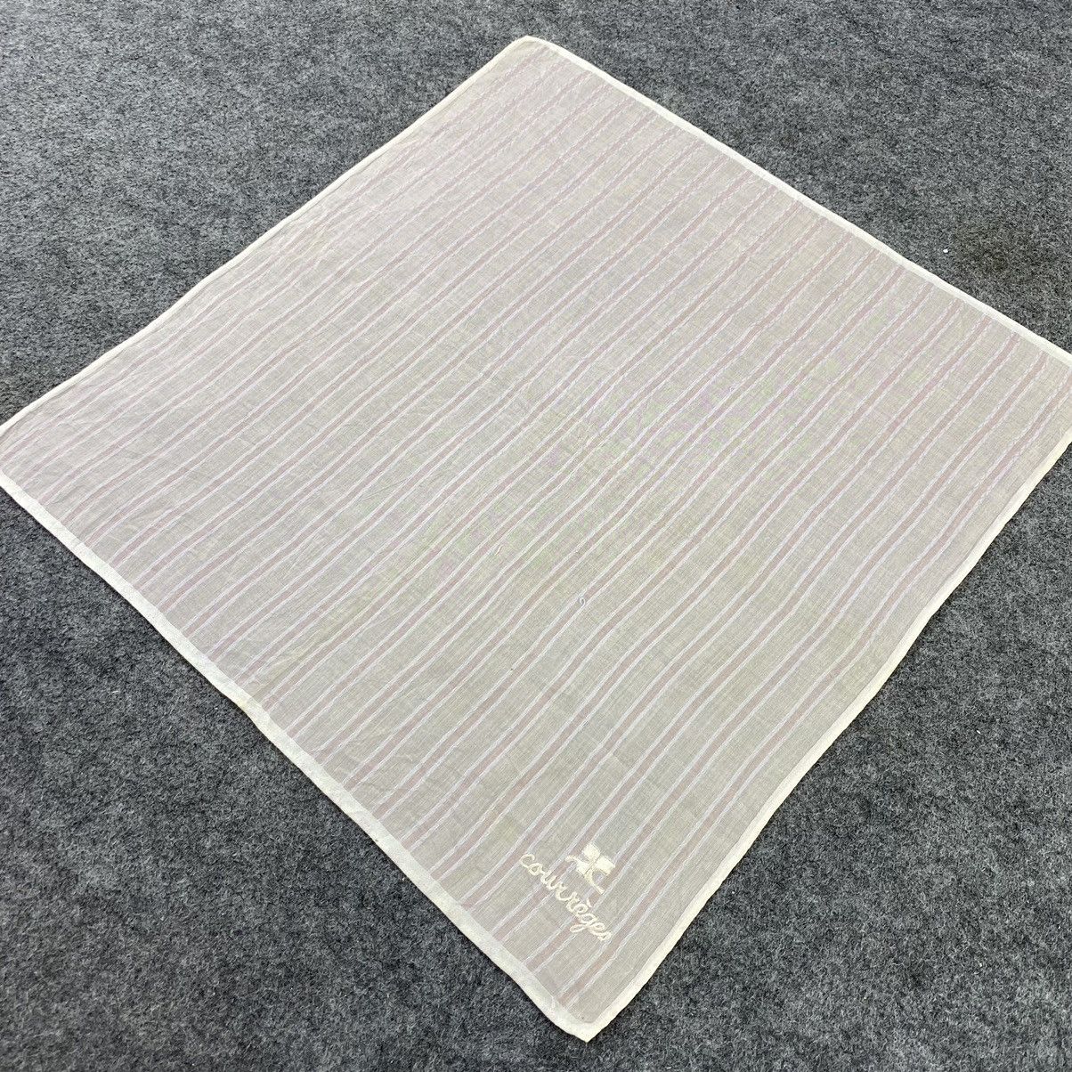 Courreges × Vintage Courreges Handkerchief / Neckerchief / Bandana-B593 Size ONE SIZE - 4 Thumbnail