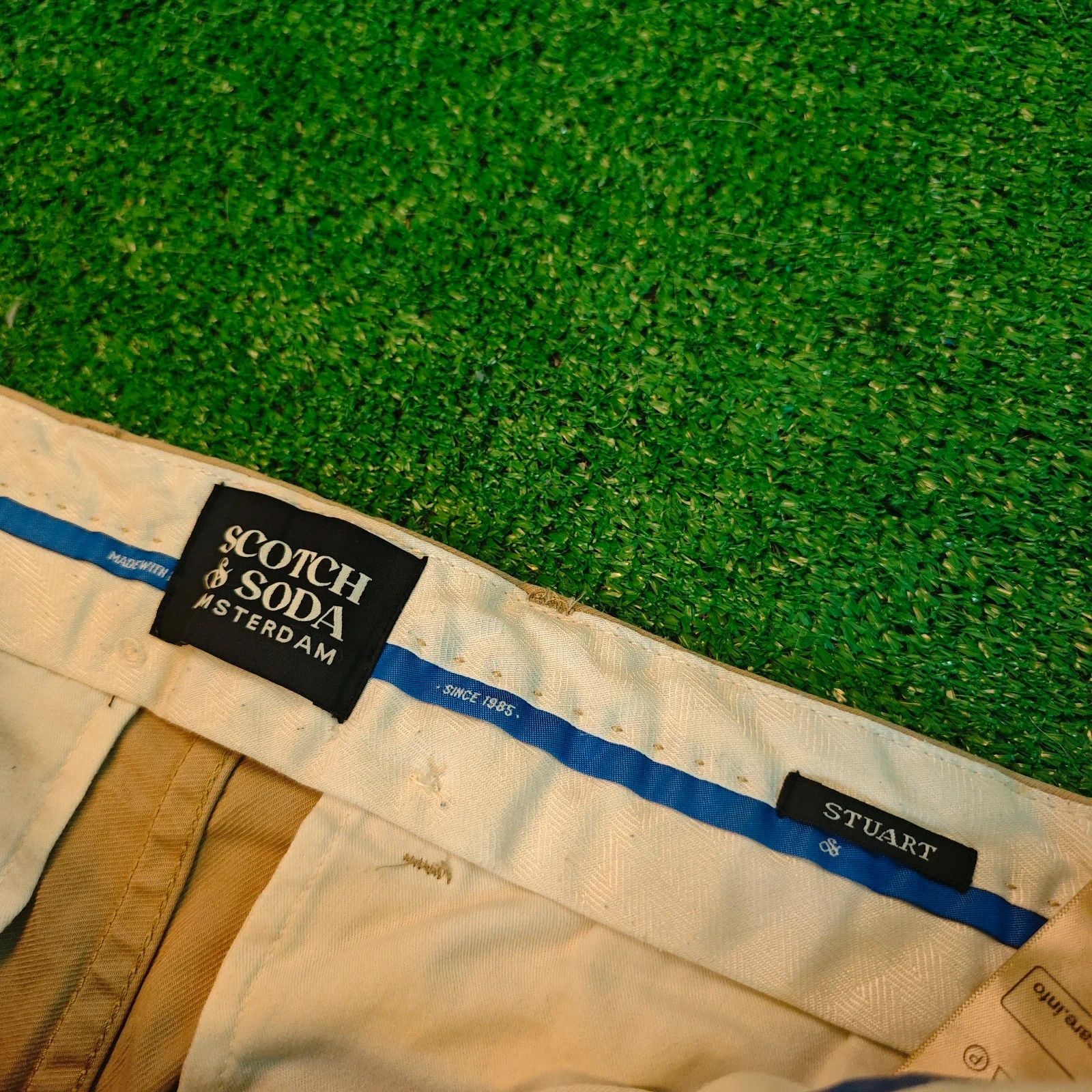Scotch & Soda Scotch & Soda Pants Mens 30x30 Chino slim straight regular Size US 30 / EU 46 - 9 Thumbnail