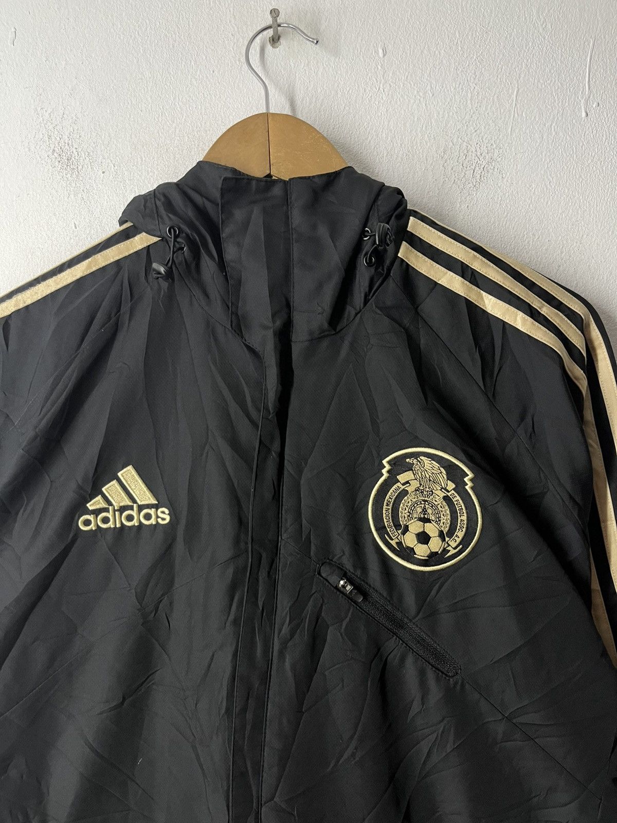 Adidas ADIDAS MEXICO DE FUTBOL ASOC WINDBREAKER JACKET Size US L / EU 52-54 / 3 - 5 Thumbnail