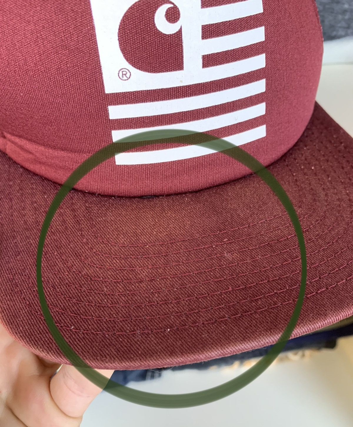 Carhartt × Starter Carhartt State x Starter Faded 5 Panel Cap Hat Size ONE SIZE - 6 Thumbnail