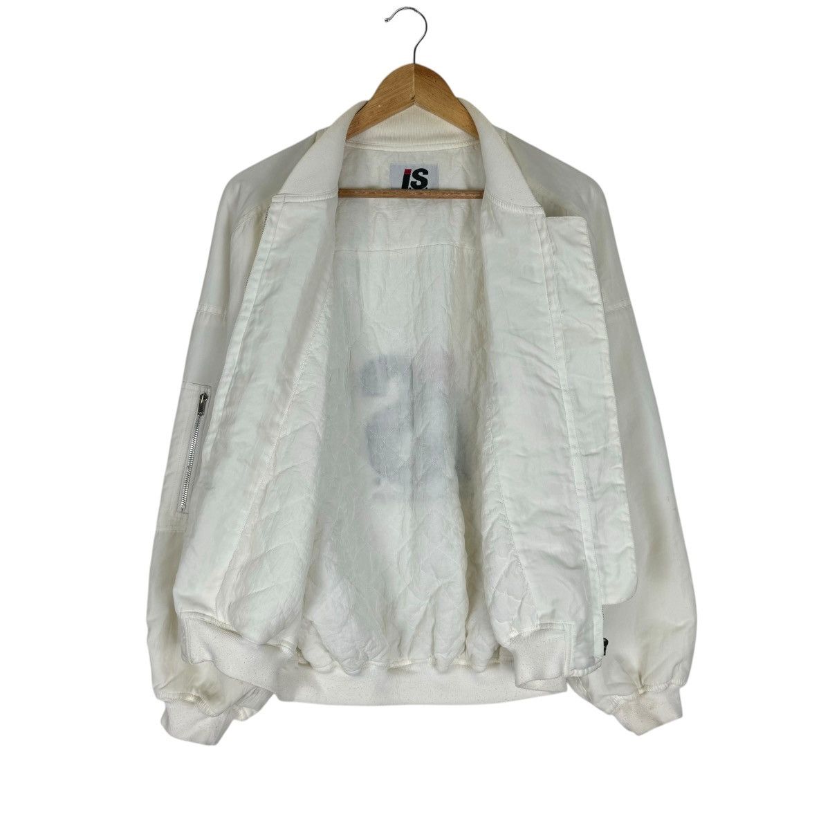 Issey Miyake ⚡️ICONIC !! 80s ISSEY MIYAKE BOMBER ZIPPER JACKET Size US M / EU 48-50 / 2 - 11 Thumbnail
