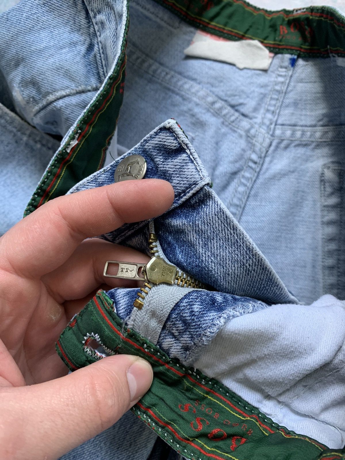 Hugo Boss Hugo Boss 90s Rare Denim Pants Jeans Hype Size US 34 / EU 50 - 6 Thumbnail