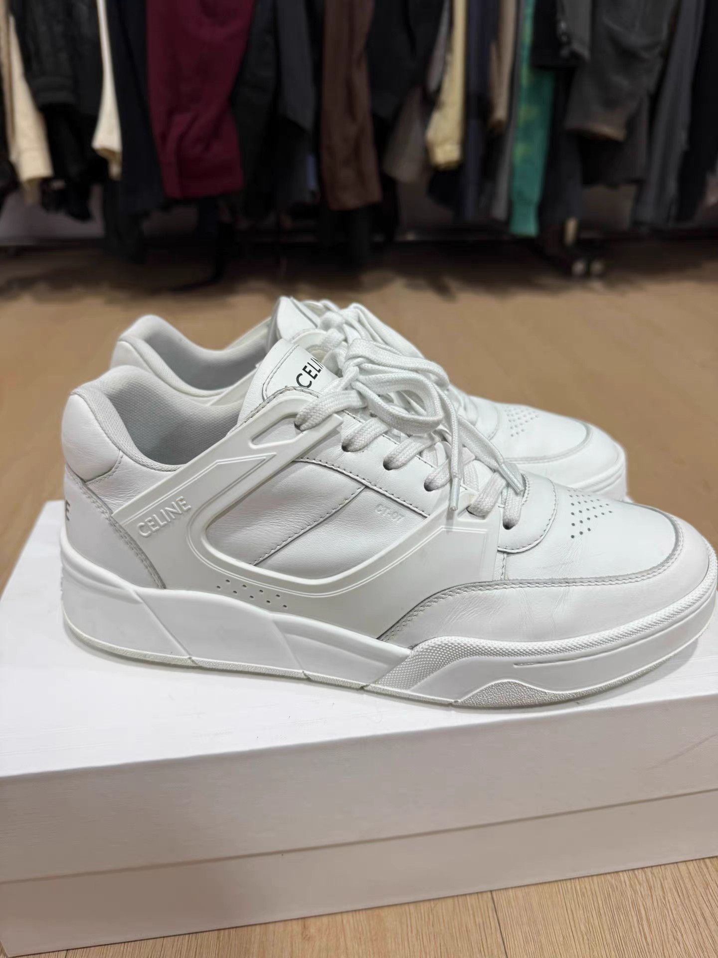 Celine Celine White Sneakers K20 Size US 10 / EU 43 - 4 Thumbnail