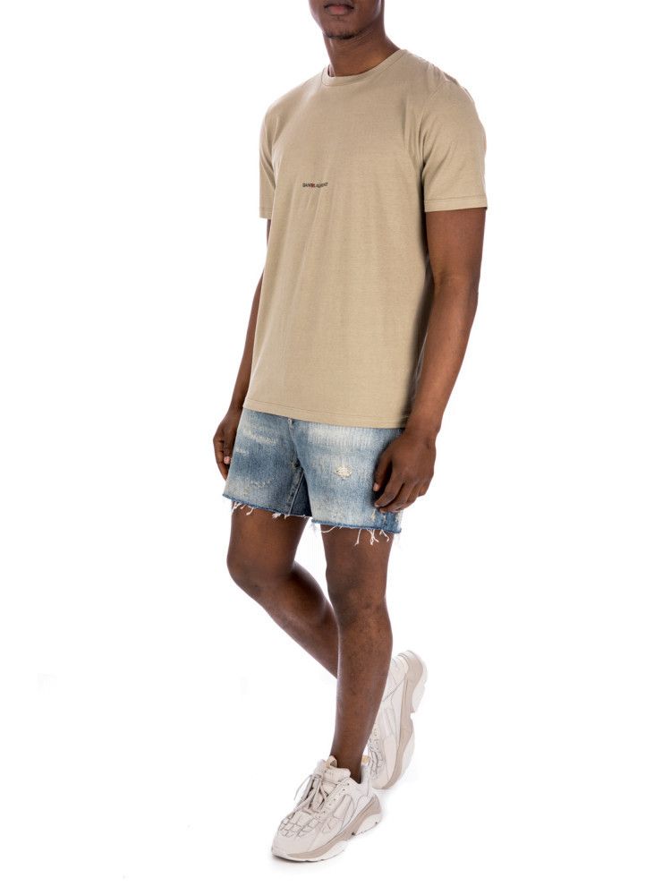 Saint Laurent Paris o1bcso1str0924 Destroyed California Shorts in Blue Size US 33 - 2 Thumbnail