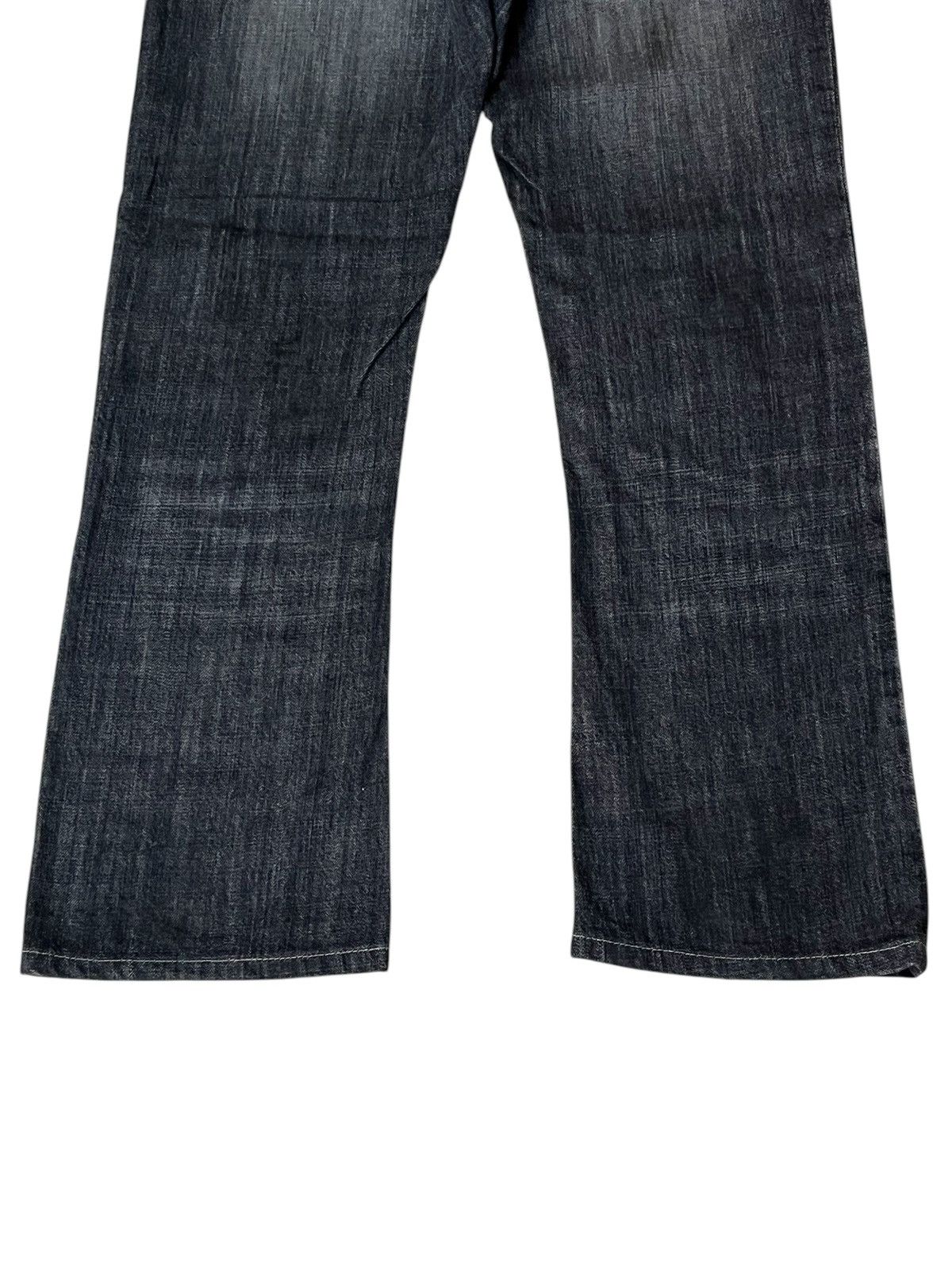 Issey Miyake ARCHIVAL VINTAGE TETE HOMME DISTRESSED PATCHWORK STYLE JEANS Size US 30 / EU 46 - 7 Thumbnail