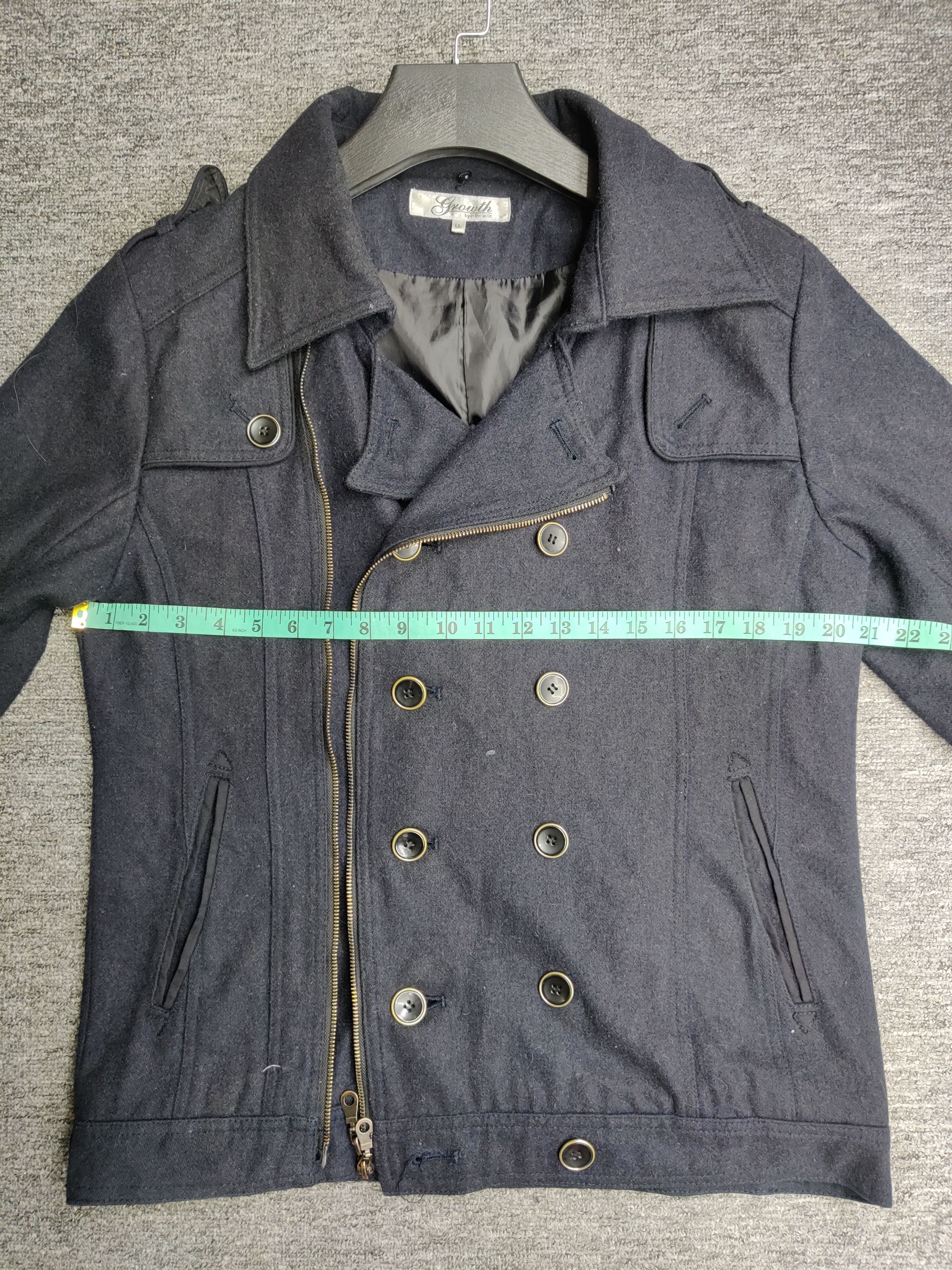 In The Attic Vintage Growth By In The Attic Double Breasted Coat Size US M / EU 48-50 / 2 - 17 Thumbnail